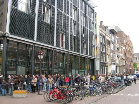Anne Frank's House in Amsterdam Holland