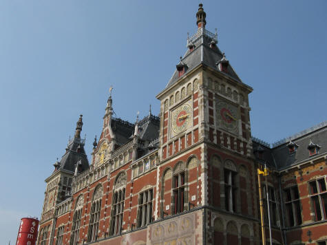 Amsterdam Central Train Station (Centraal Station)