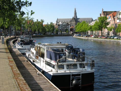 Haarlem in North Holland, Netherlands