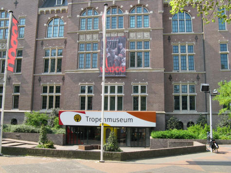 Museum of the Tropics in Amsterdam Holland