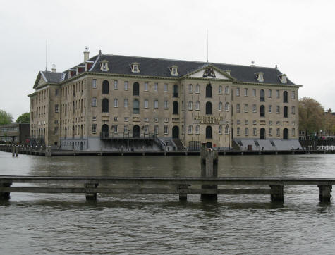 Maritime Museum in Amsterdam Holland (Nederlands Scheepvaartmuseum)